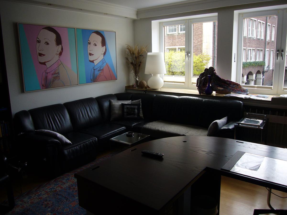 Apartement mit Dachterrasse Düsseldorf Exterior foto