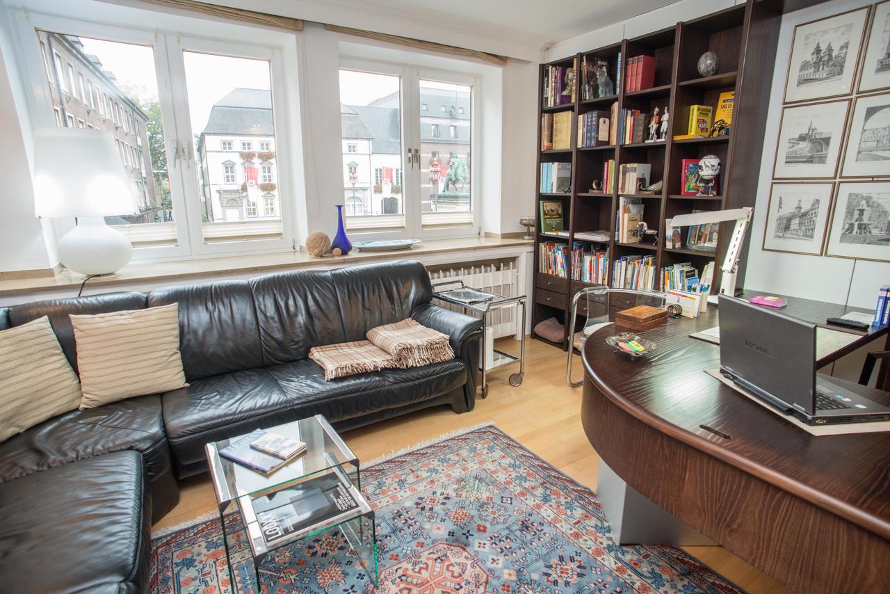 Apartement mit Dachterrasse Düsseldorf Exterior foto